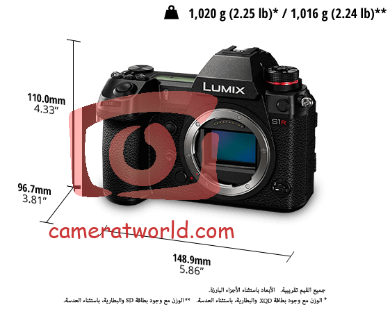 كاميرا باناسونيك لوميكس S1 & S1R-Panasonic-Lumix-S1R
